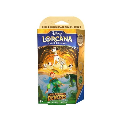 [DECKTERRESDENCRE101DALMAT] Lorcana - Deck Les Terres d'Encres - Dalmatiens / Peter Pan 