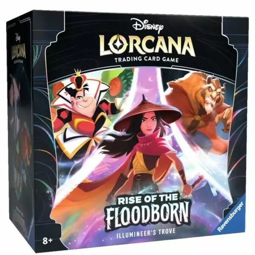 [ILLUMINEERSTROOVEASCENSIO] Lorcana : Illumineer's Trove pack - L'Ascension des Floodborn. NB pack en VO !