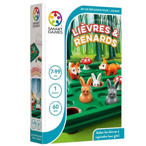 [LIEVRESETRENARDS] Lièvres et renards "compact" - Smart Games