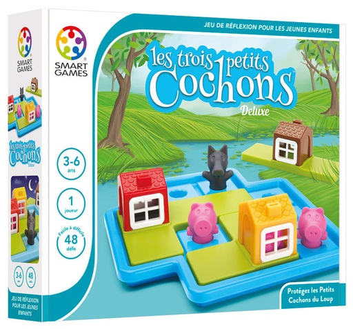 [TROISPETITSCOCHONSSMART] 3 Petits cochons - Smart Games