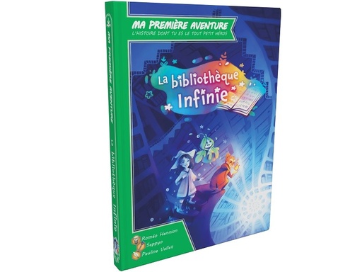 [BIBLIOTHEQUEINFINIE] Bibliothèque infinie - Ma première Aventure