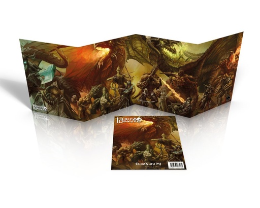 [ECRANHEROSETDRAGONS] Héros et Dragons Ecran du MJ