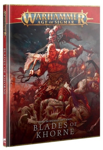 [BATTLETOMEBLADESOFKHORNE] Tome de bataille : Blades of khorne
