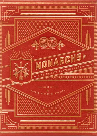 [54CMONARCHSROUGE] 54 Cartes Monarchs Rouge - Theory 11