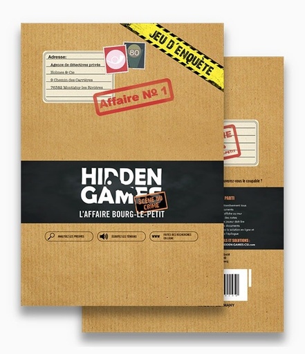 [MORTENVERT] Hidden Games : La Mort en Vert, Affaire n°3