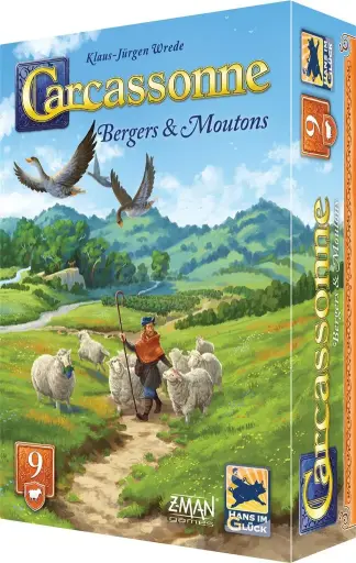 [BERGERSETMOUTONS] Carcassonne extension Bergers et Moutons