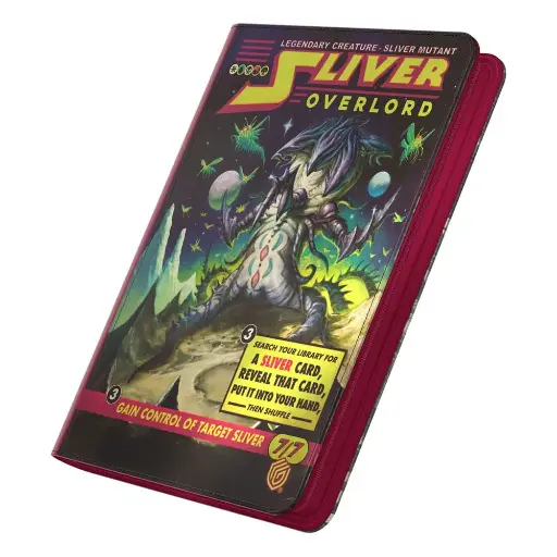 [ZIPSLIVEROVERLORD] Zipfolio 360 Xenoskin MTG "Sliver Overlord"