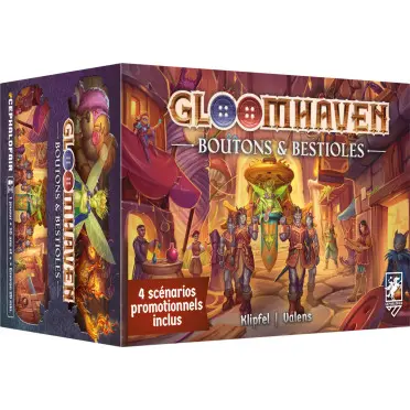 [GLOOMHAVENBOUTONSETBE] Gloomhaven Boutons & Bestioles