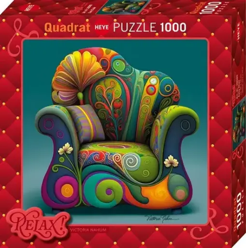 [PZEASYCHAIR1000P] Puzzle Easy Chair - 1000 pièces - Heye