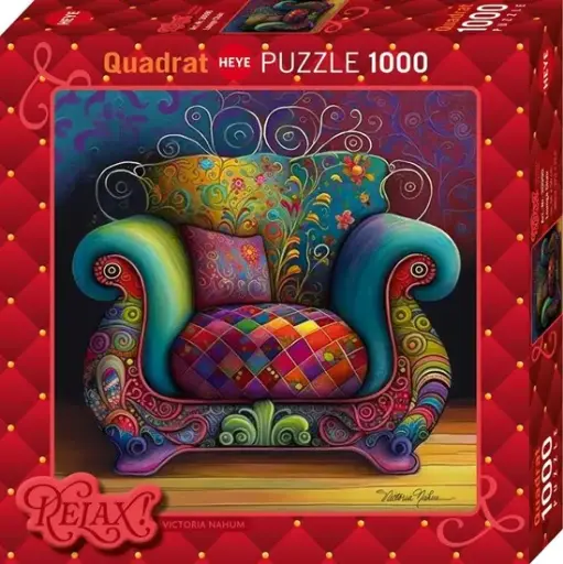 [PZLOUNGECHAIR1000P] Puzzle Lounge Chair 1000P