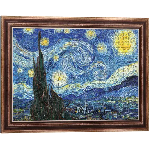 [PZARTFRAMENUITETOILEE] Puzzle Art Frame Nuit Etoilee 500P
