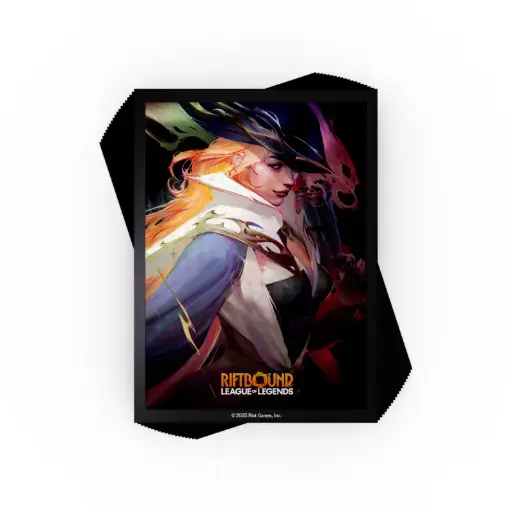 [PCRIFTBOUNDFORTUNEORIGINS] Protège-cartes Miss Fortune, Riftbound Origins