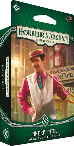 [HORREURAARKHAMJCEANDRE] Horreur à Arkham JCE - Extension Deck André Patel